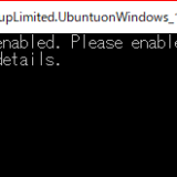 Windows10にUbuntu/Kali Linuxを入れたら0x8007007eエラーで実行できない場合の対処